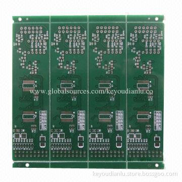 High-density Double-sided PCB, 0.3mm Minimum Hole Diameter